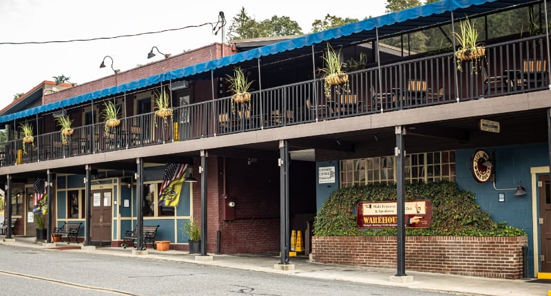 The Outside at the Blvd Grill Johnstown, PA