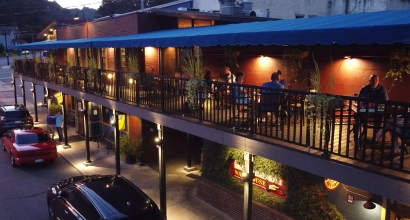 The Outside at the Blvd Grill Johnstown, PA